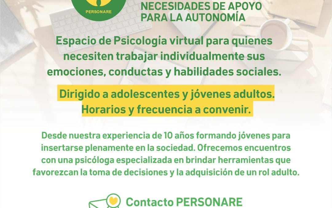Terapia Virtual para Jóvenes: Apoyo en la Búsqueda de Autonomía